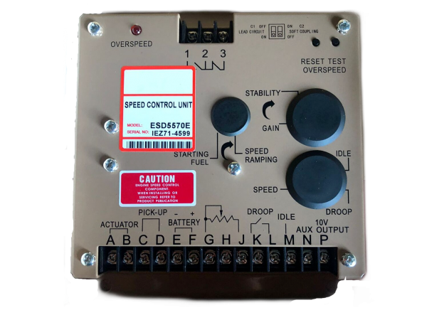ESD5570E GAC Speed Controller