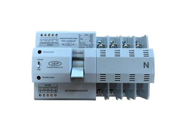 63AMP 4-POLE Automatic Changeover Switch