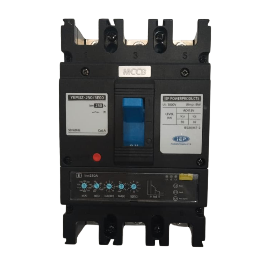 250AMP 3 Pole MCCB