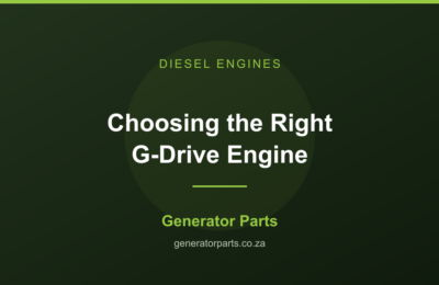 G-Drive engines from Generator Parts, 20kVA to 250kVA prime output