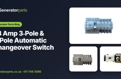 New 63 AMP 3-pole and 4-pole Automatic Changeover Switch, Perfect for a Home Generator